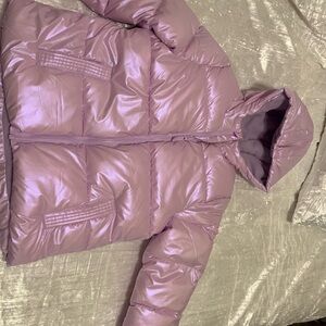 NEW Girls Lavender Puffer Jacket